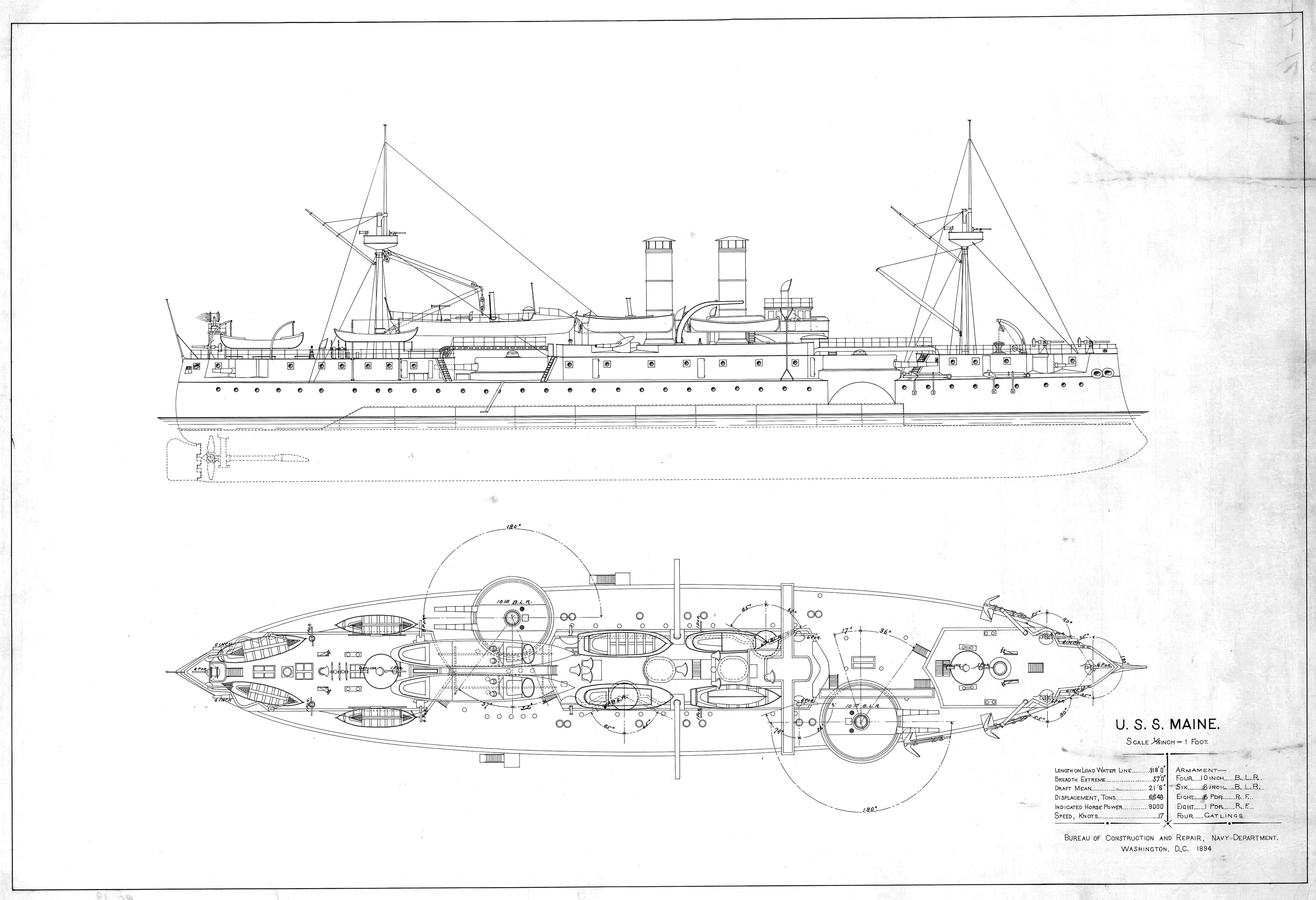 ResearcherLarge US Navy WWII Ship Drawings